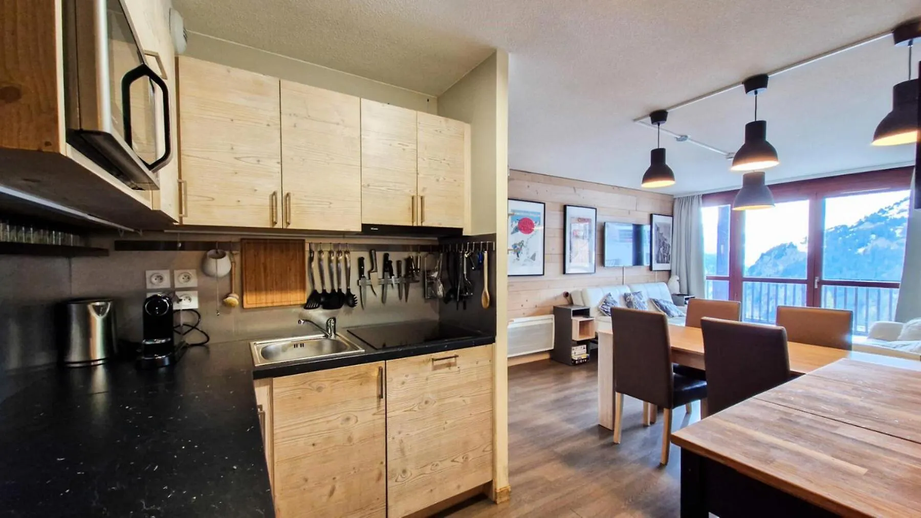 公寓 Residence Le Panoramic - Appartement Spacieux - Depart Et Retour Skis Aux Pieds - Piscine - Parking Inclus - Spa Mae-6931 马格朗