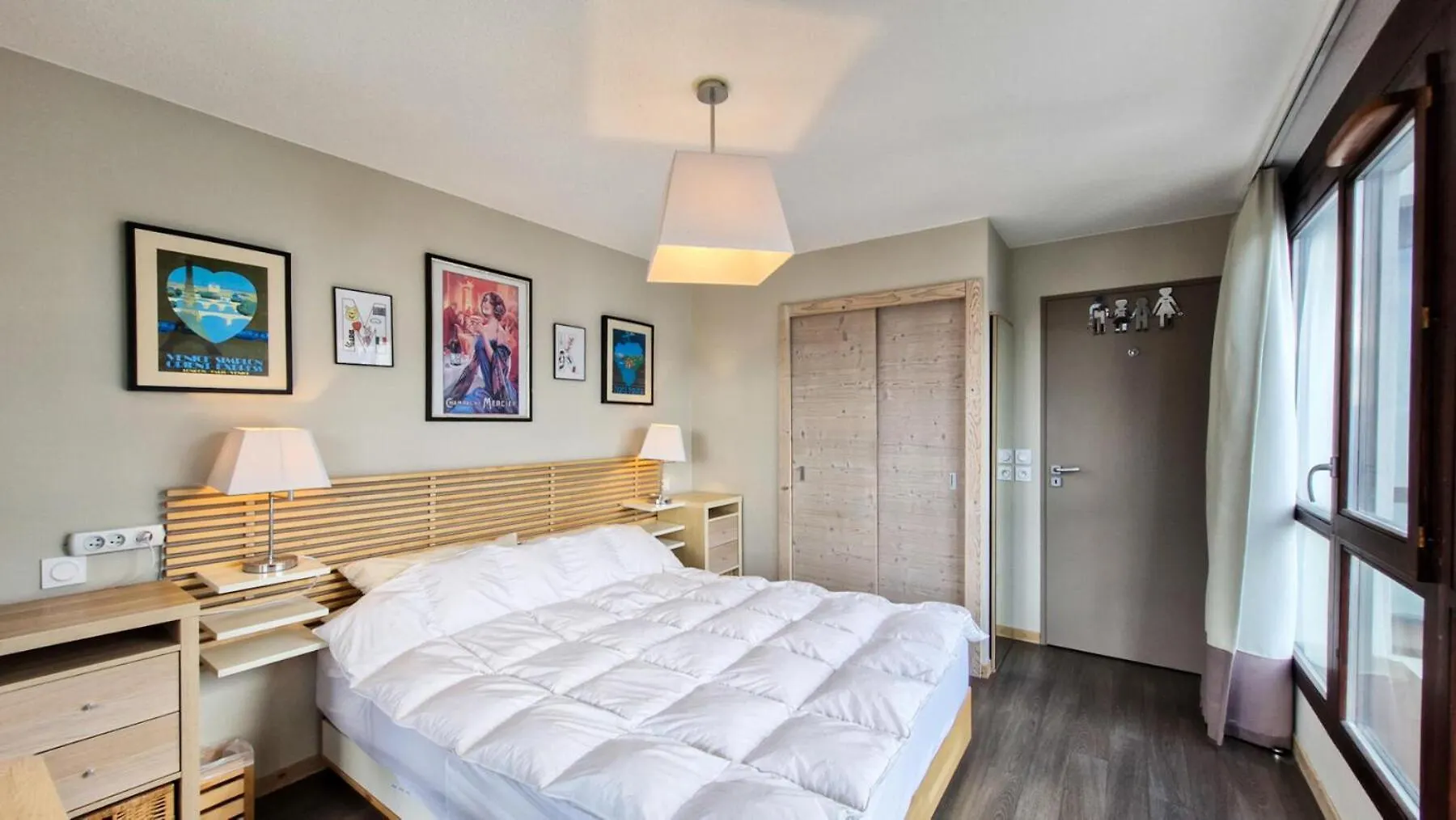 Residence Le Panoramic - Appartement Spacieux - Depart Et Retour Skis Aux Pieds - Piscine - Parking Inclus - Spa Mae-6931 马格朗 法国